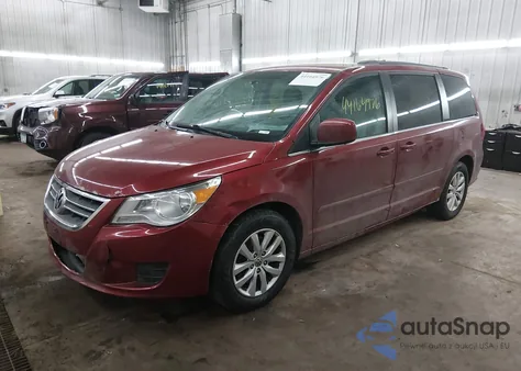 2013 Volkswagen Routan Se z USA, uszkodzony, nr VIN 2C4RVABGXDR725268